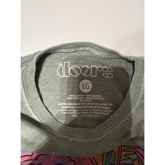 NWOT The Doors Green Crop Top - Picture 4 of 4
